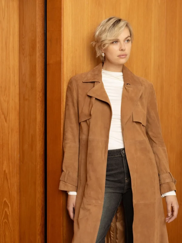 Hafna Suede - Cognac