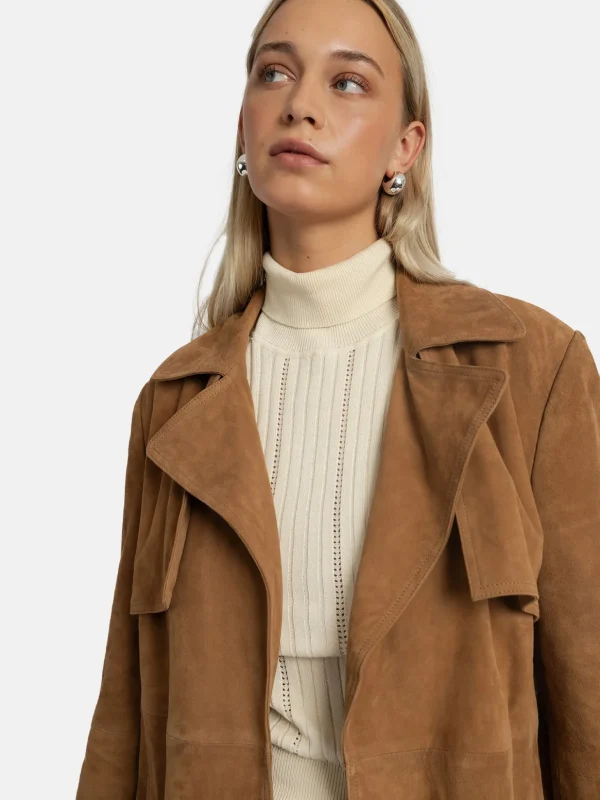 Hafna Suede - Cognac