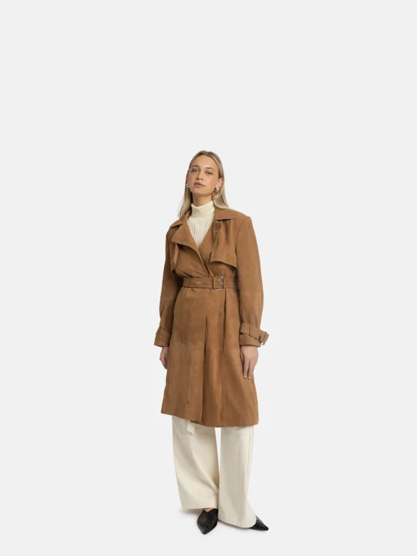 Hafna Suede - Cognac