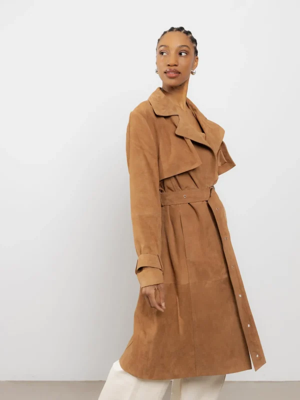Hafna Suede - Cognac