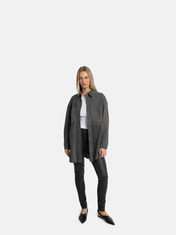 Harlow Suede - Grey