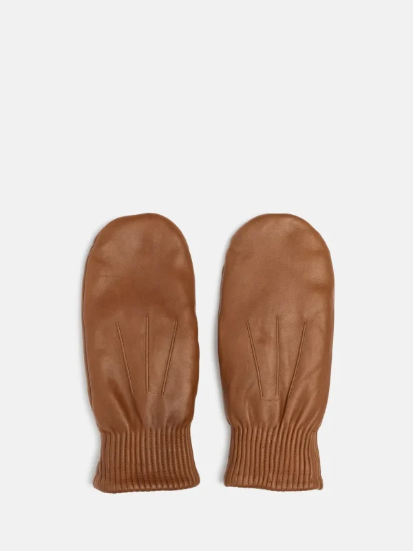 Hera Mitten Wool - Cognac