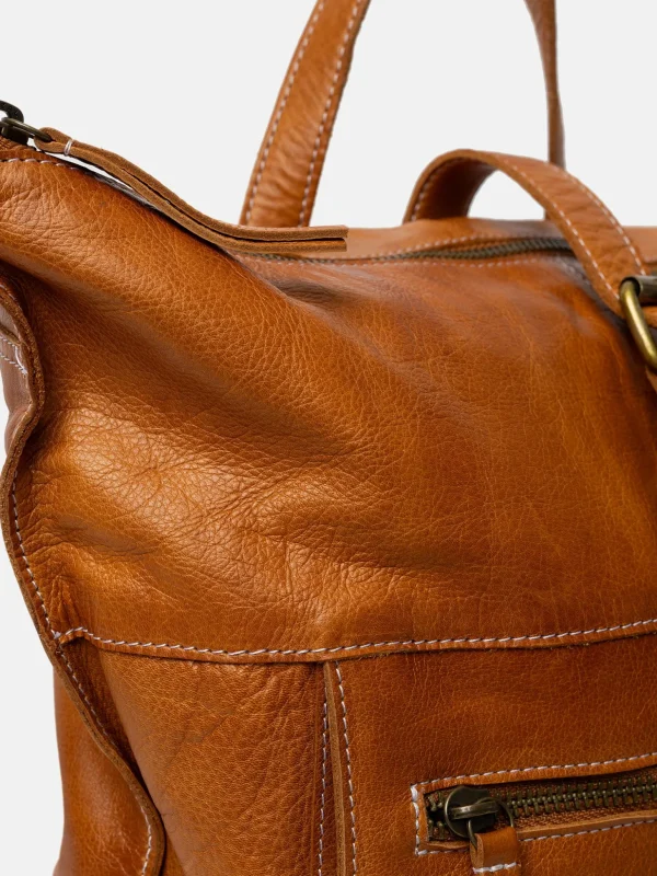 June Backpack - Burned Tan