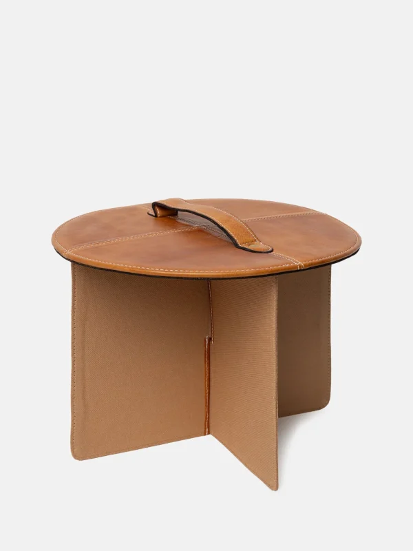 Lid for P026 - Burned Tan